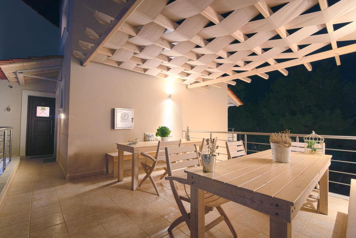 Villa Ermioni Apartments Limenaria  Ngoại thất bức ảnh