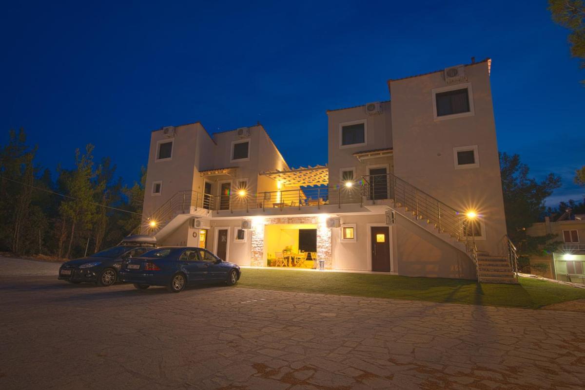 Villa Ermioni Apartments Limenaria  Ngoại thất bức ảnh